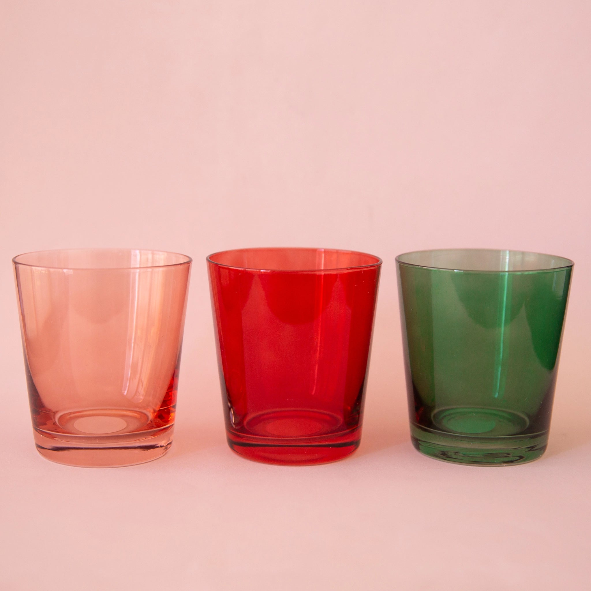 Colorful Low Ball Drinking Glass – Smallwoods