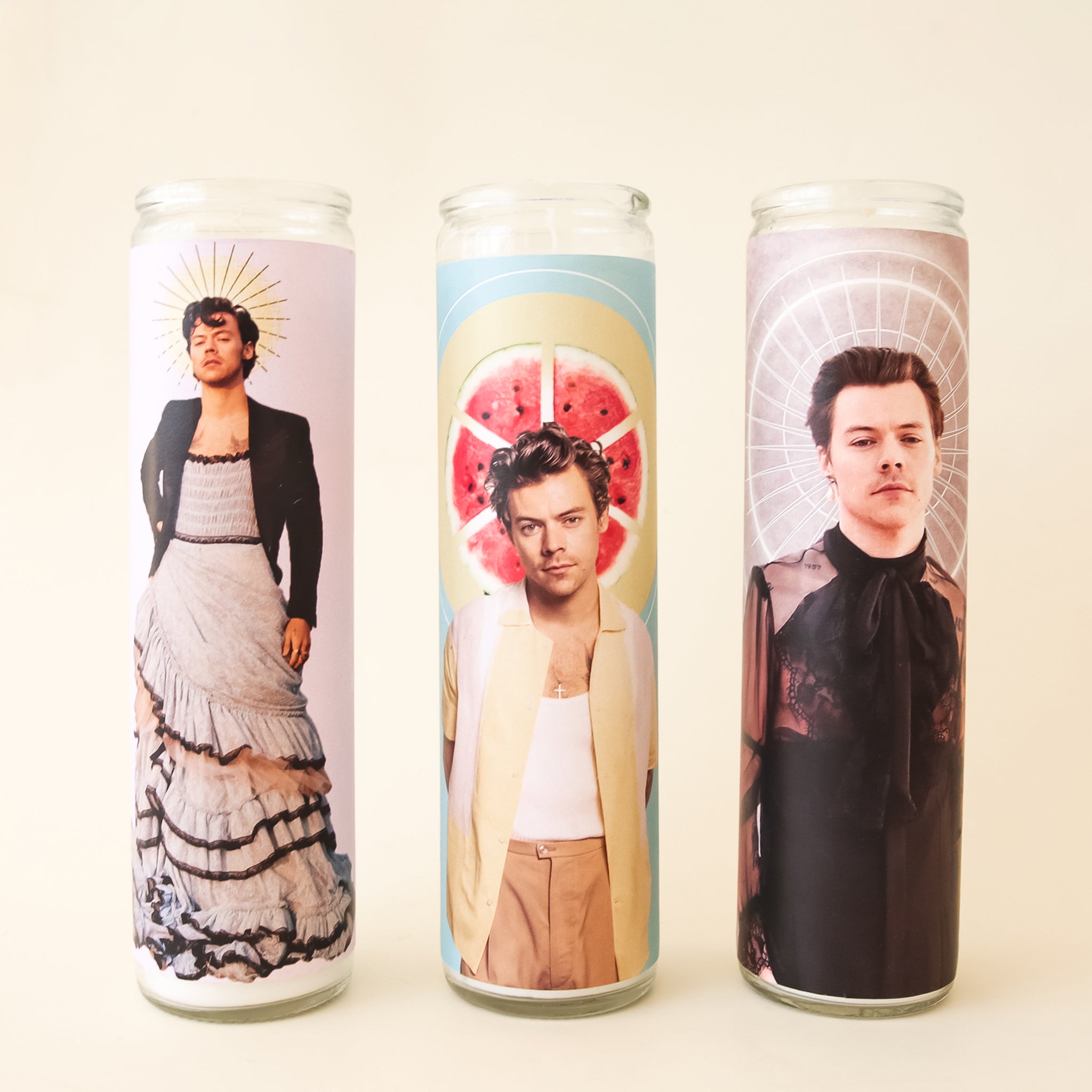 Harry Styles Prayer Funny Candle - Teeholly