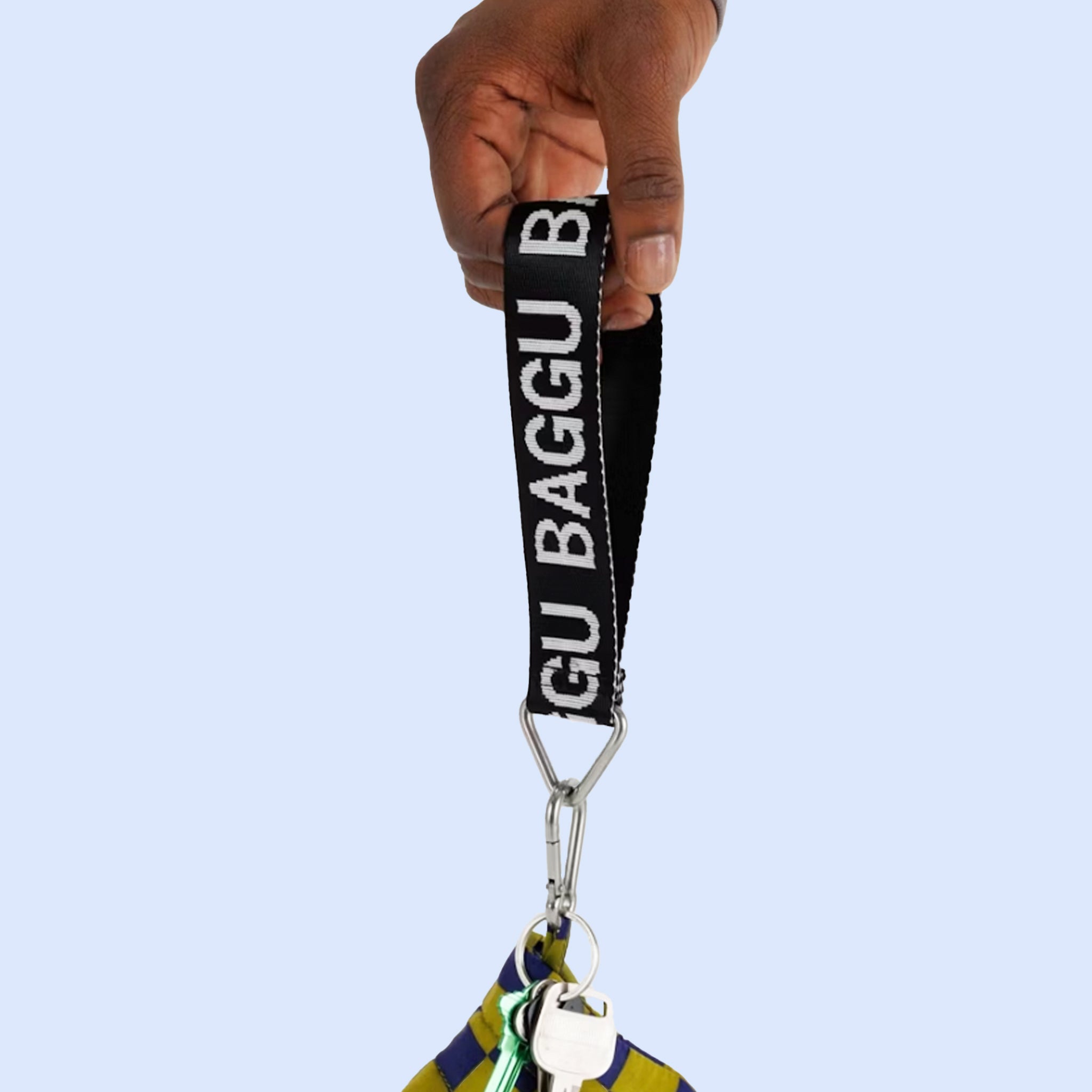 Baggu logo popular keychain