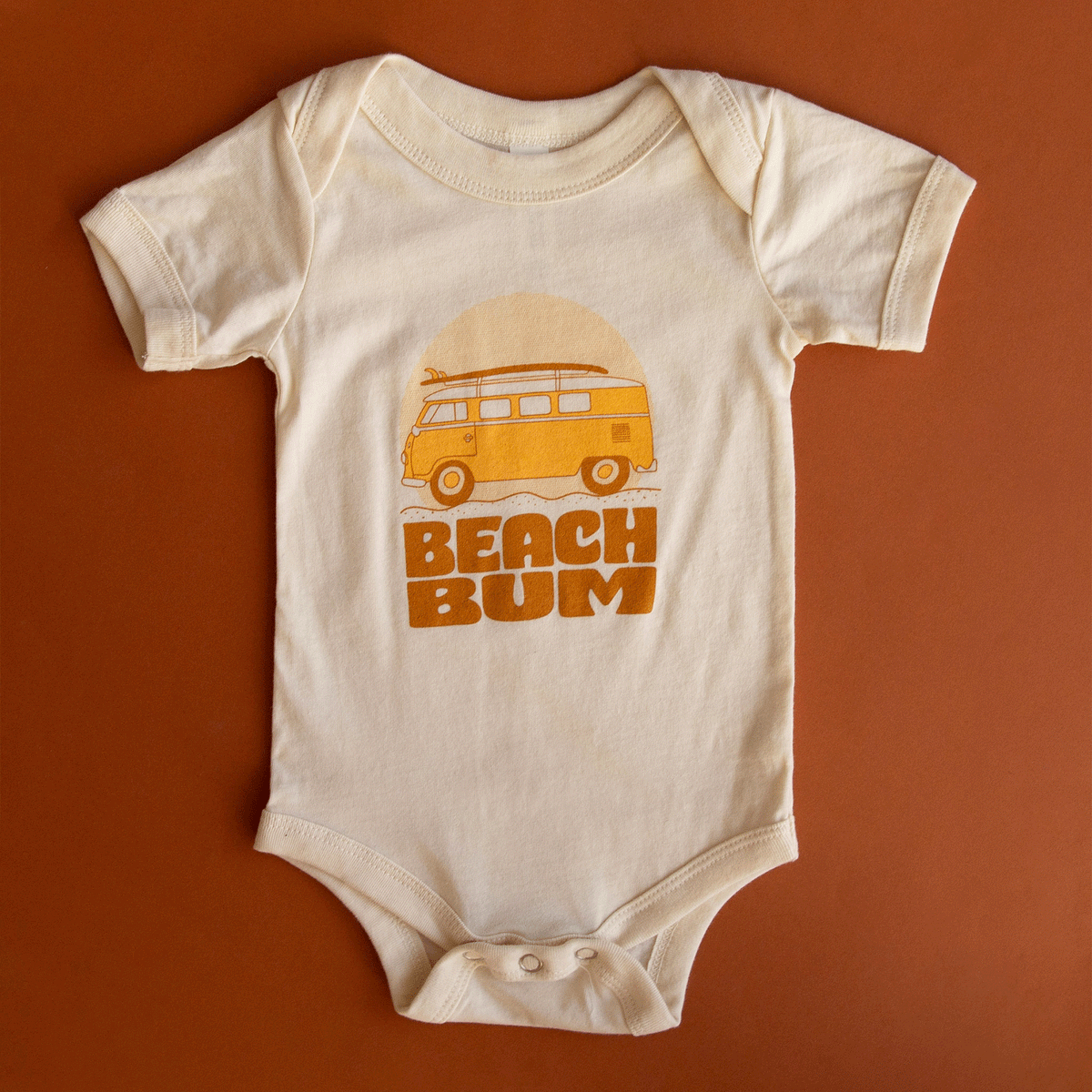 Onesie | Beach Bum | Brown