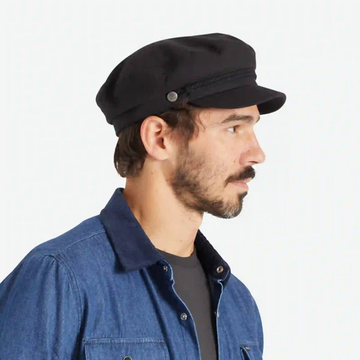 Brixton Fiddler Cap Black