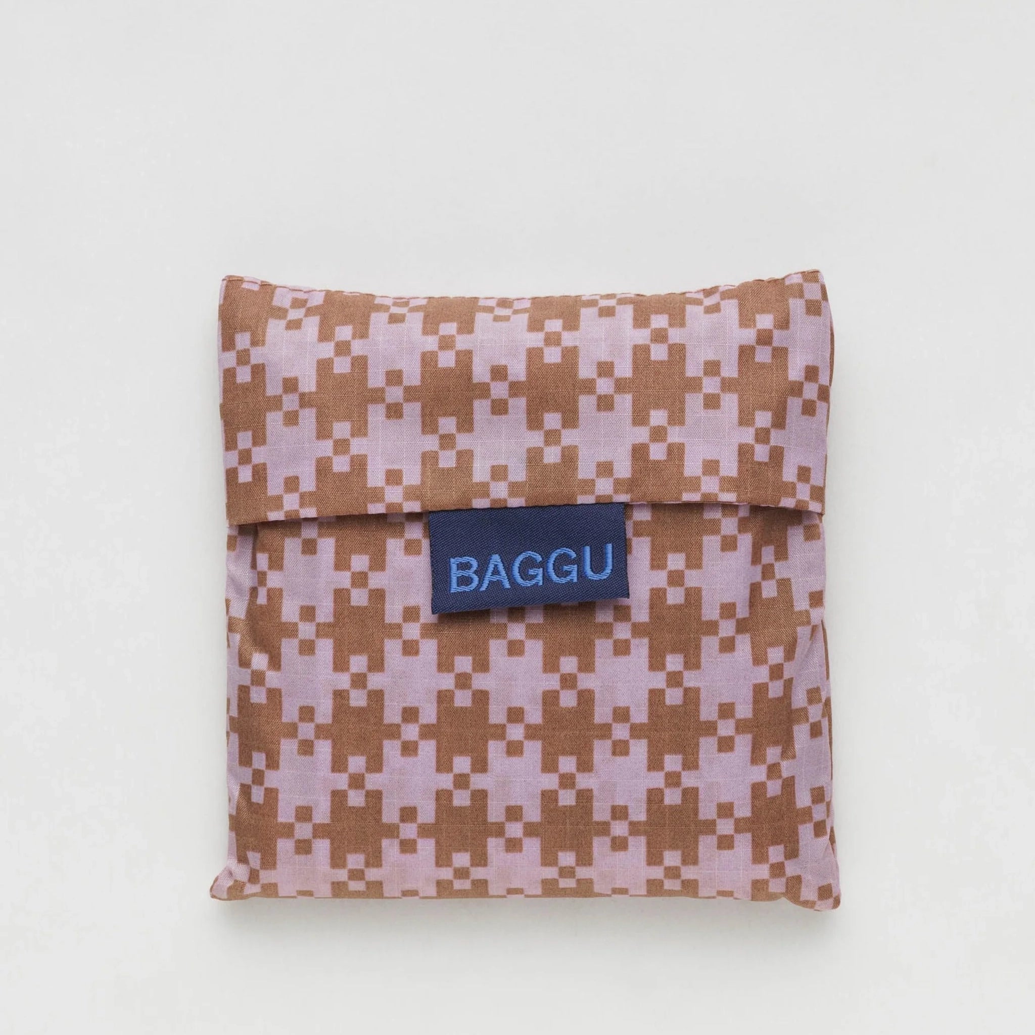 Baggu Reusable Standard Shopping Bag in Mint Pixel Gingham – Annie's Blue  Ribbon General Store