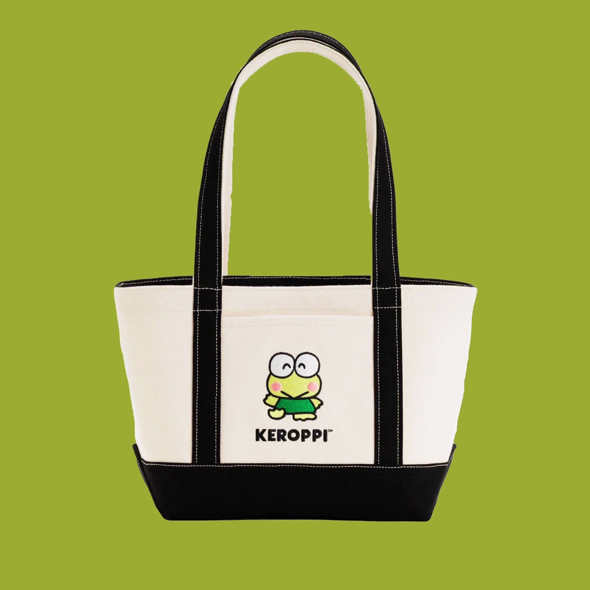 Small Heavyweight Canvas Tote Keroppi Pigment