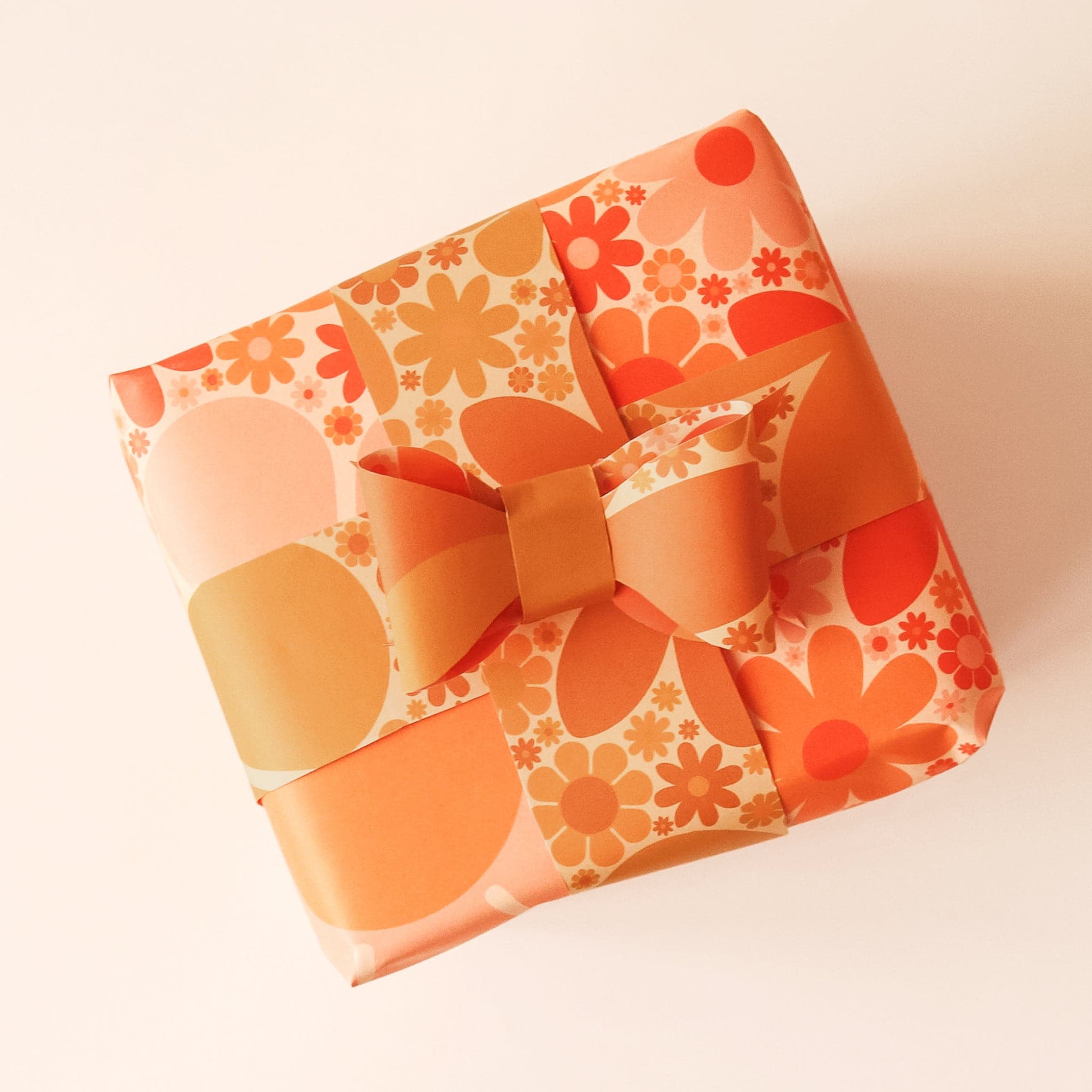 Multicolor Floral Print Wrapping Paper, GSM: 70