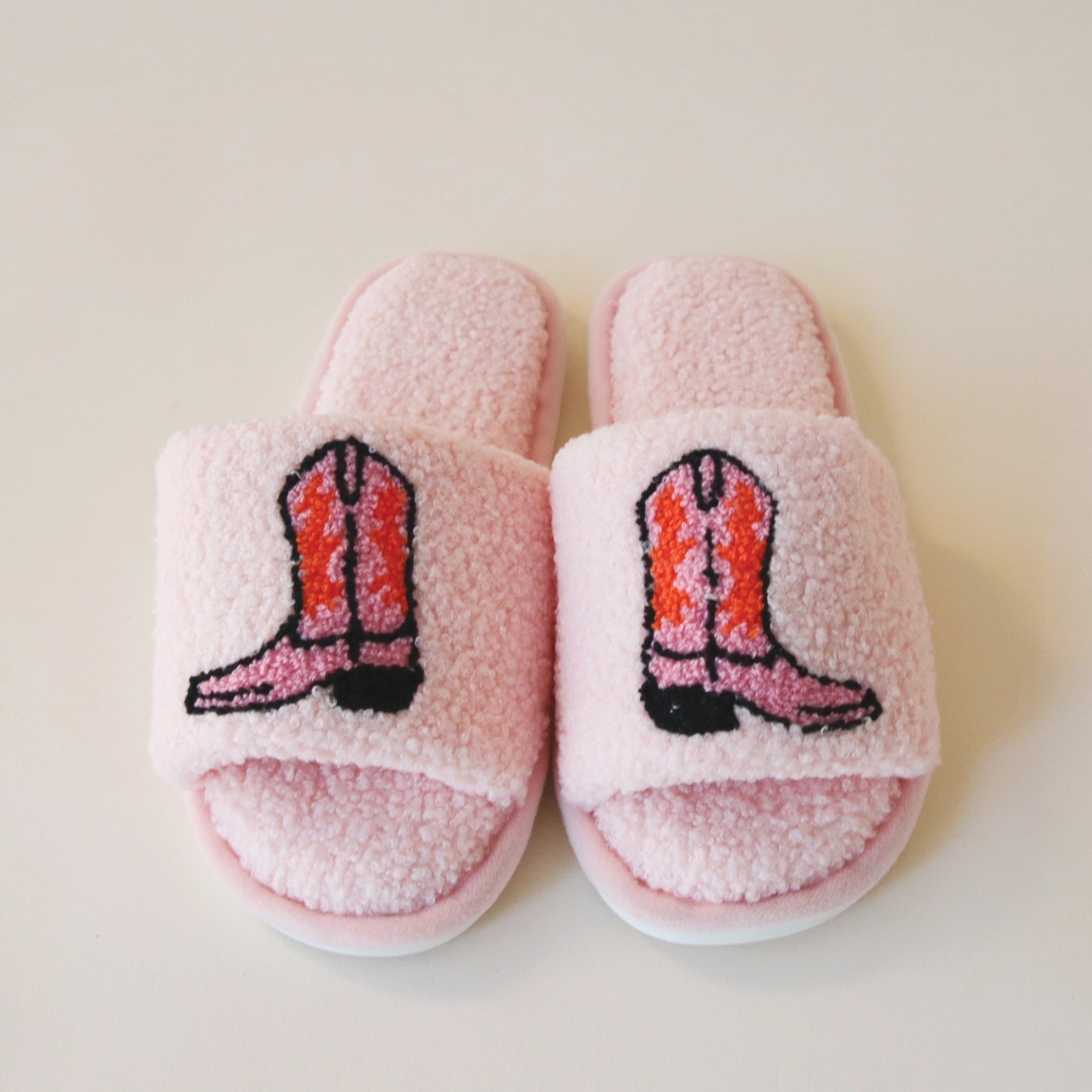 Slippers With Pink Fur