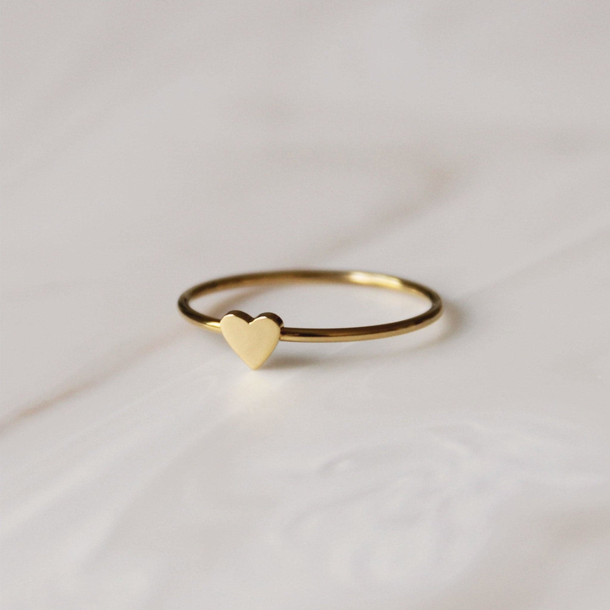 Heart Net Gold Ring