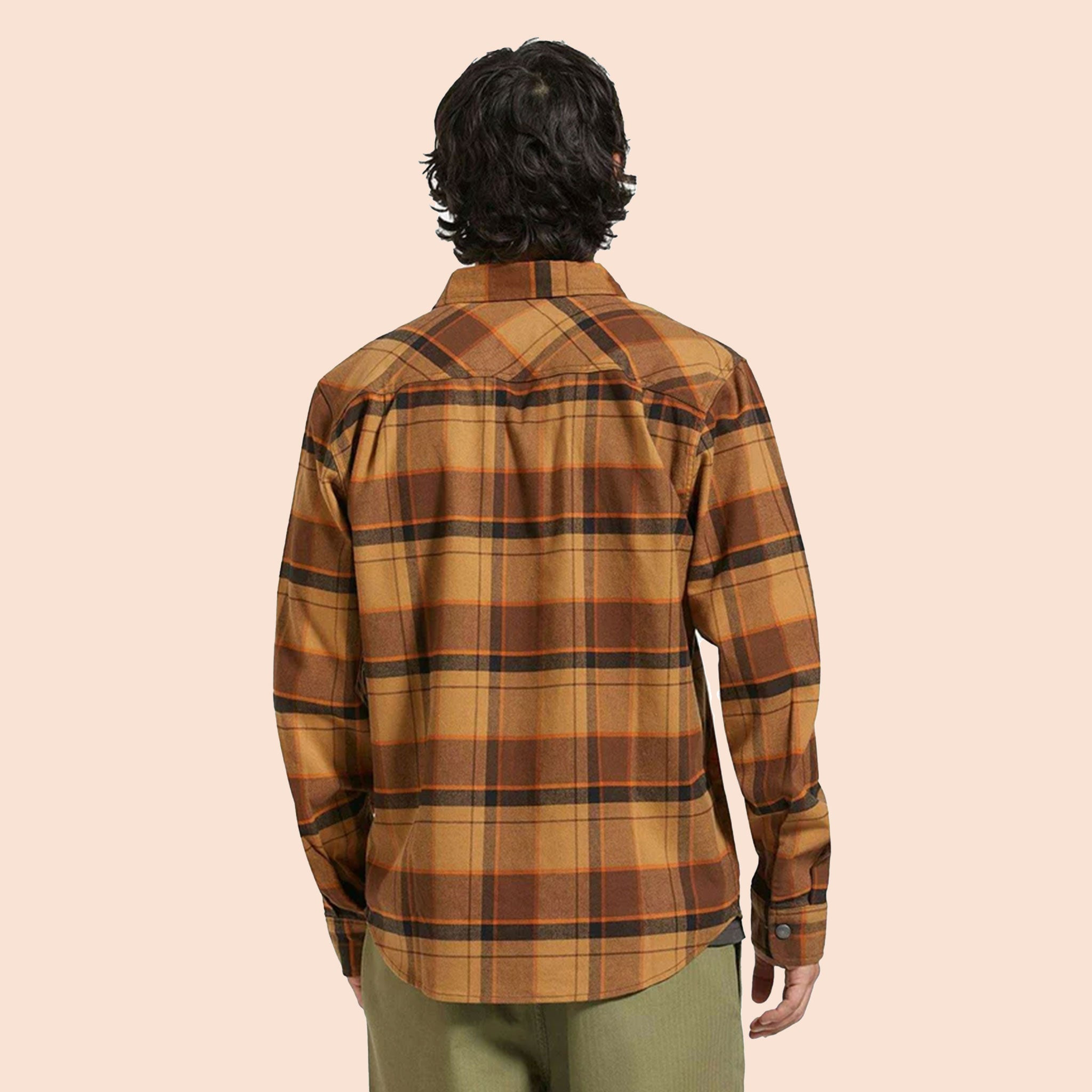 Builders Bowery Flannel | Burro Brown/Pine Cone Brown/Black