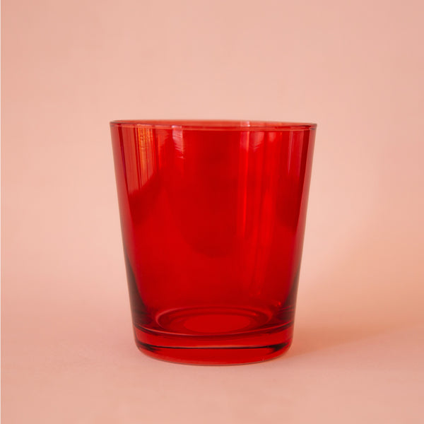 Low Ball Drinking Glass | Pink