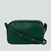 deep green crossbody bag