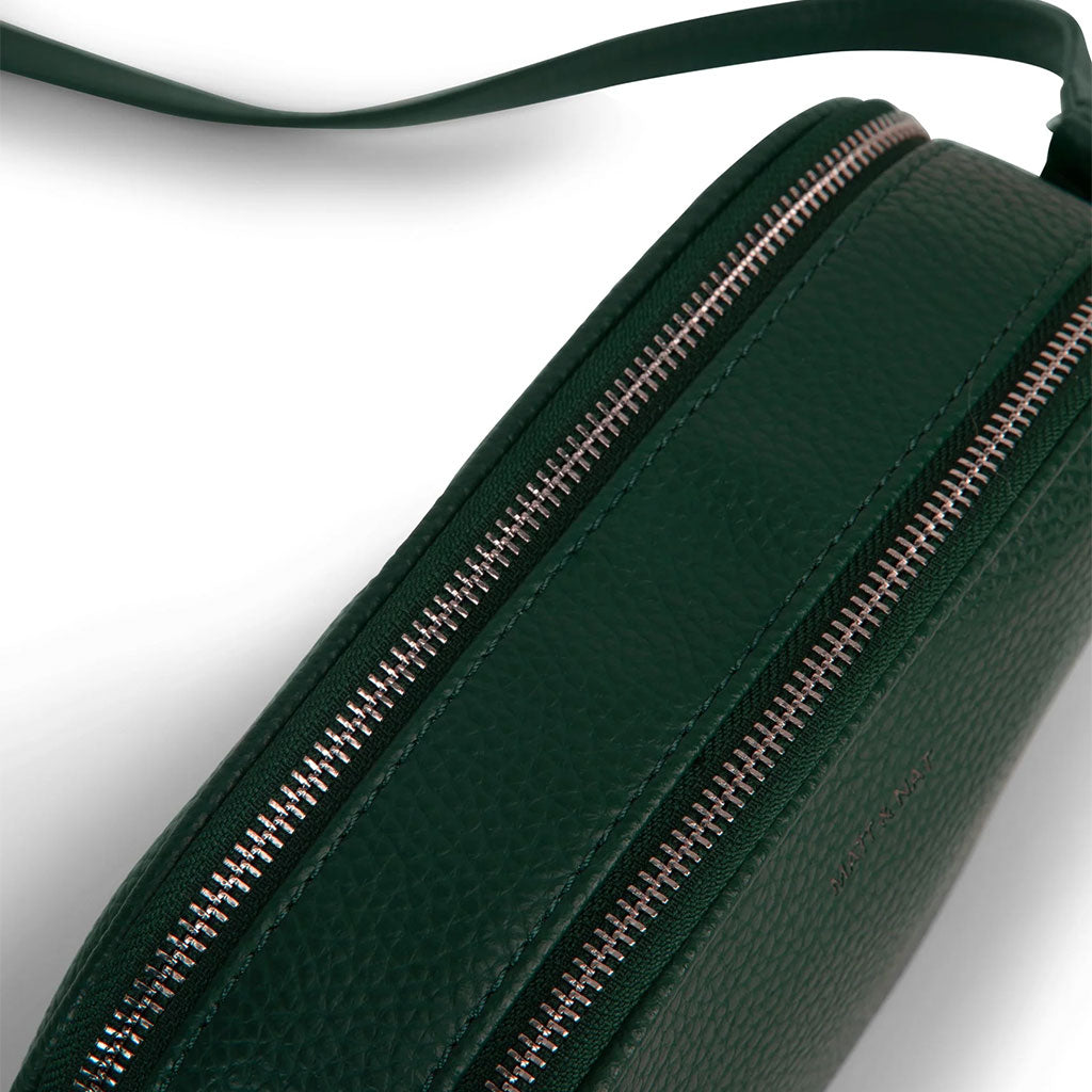 deep green crossbody bag