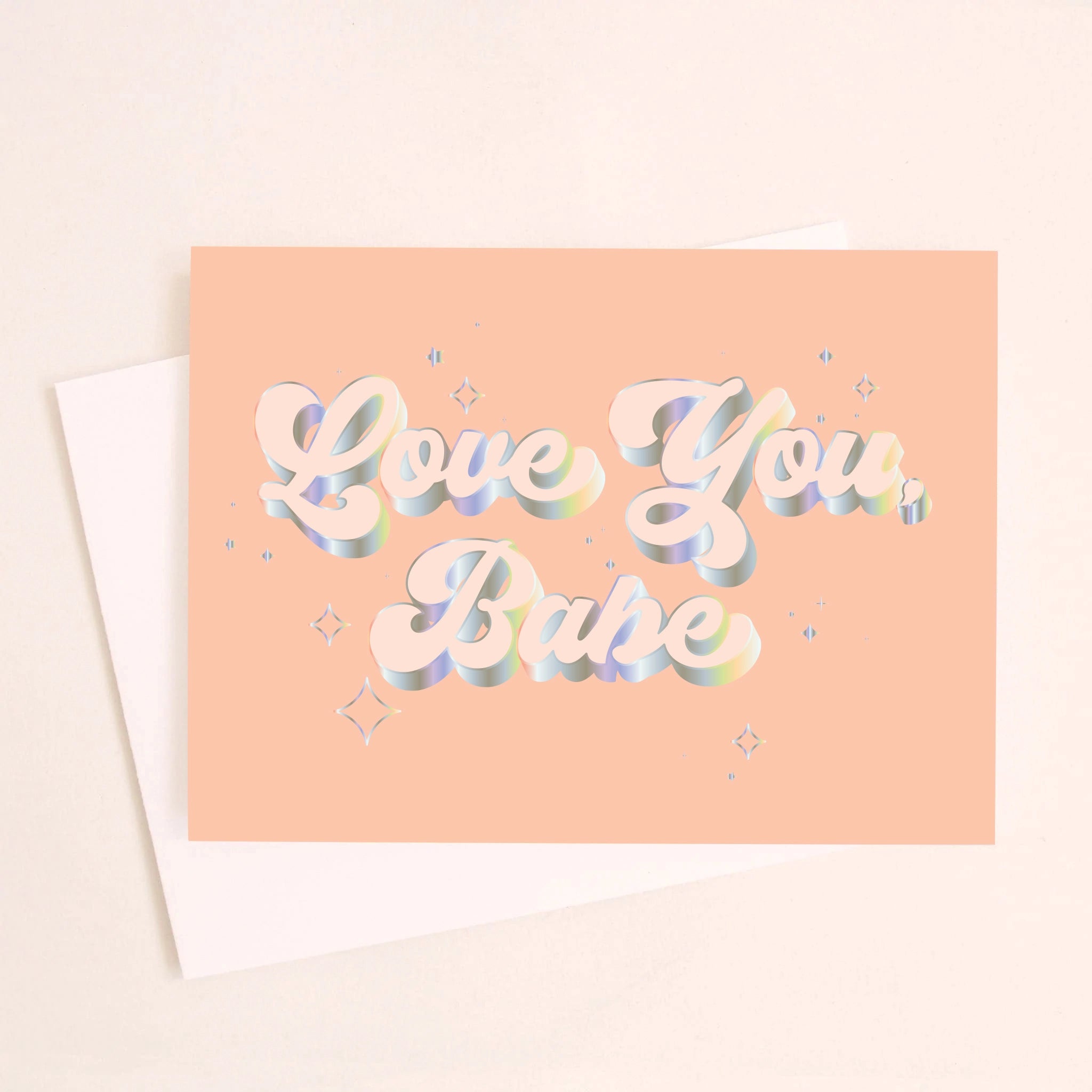 Latte Gift for You Holographic Glitter Sticker – PeonyLeeArt