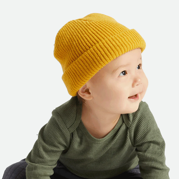 Brixton heist beanie mustard online