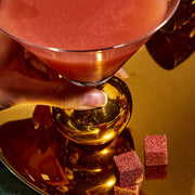 A container of Cosmo sugar cubes. Alcohol not included. 