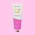 A white and pink tube of hand cream with gold text that reads, 'Hot Girl Shit Intensely Moisturizing Hand Creme'. 