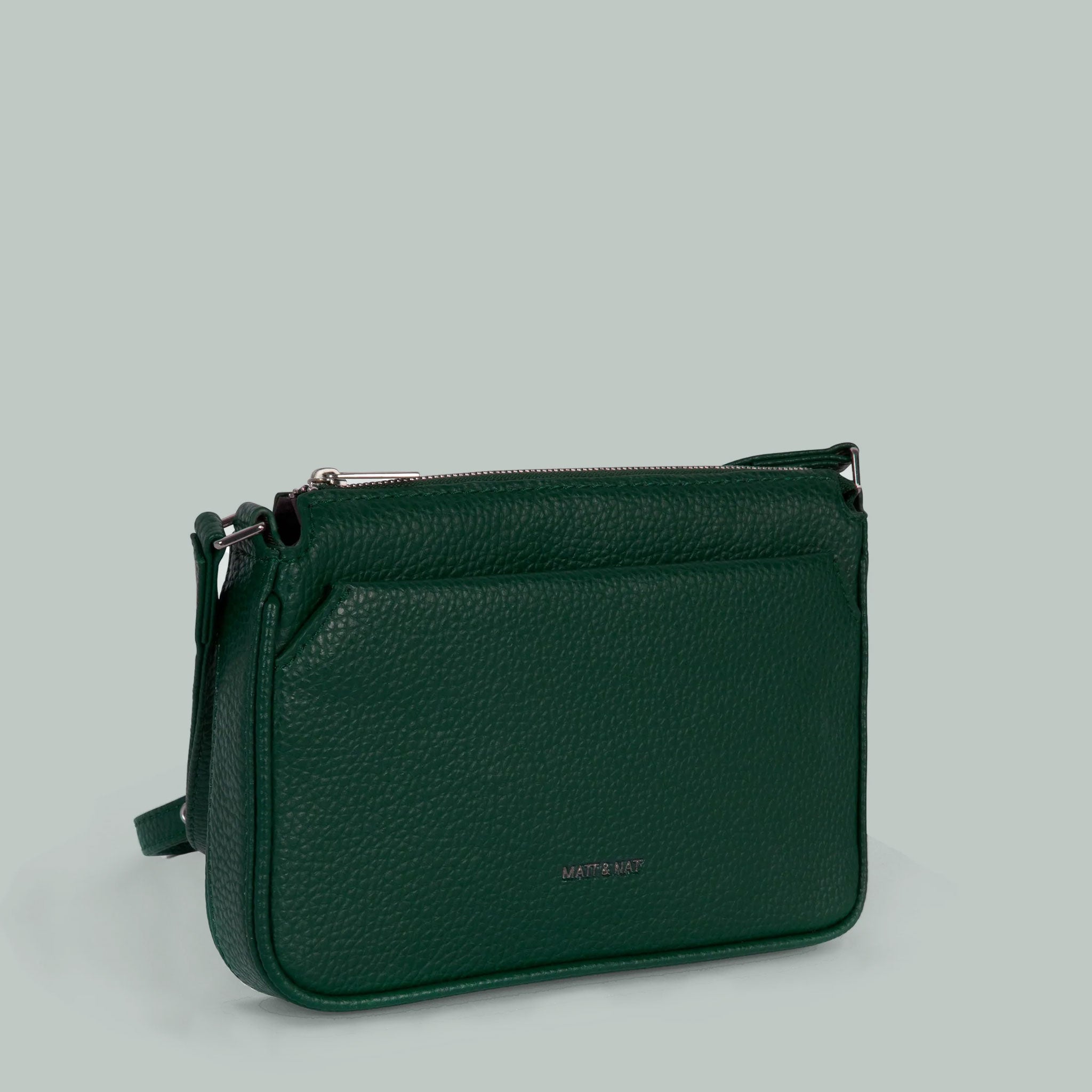 deep green crossbody bag