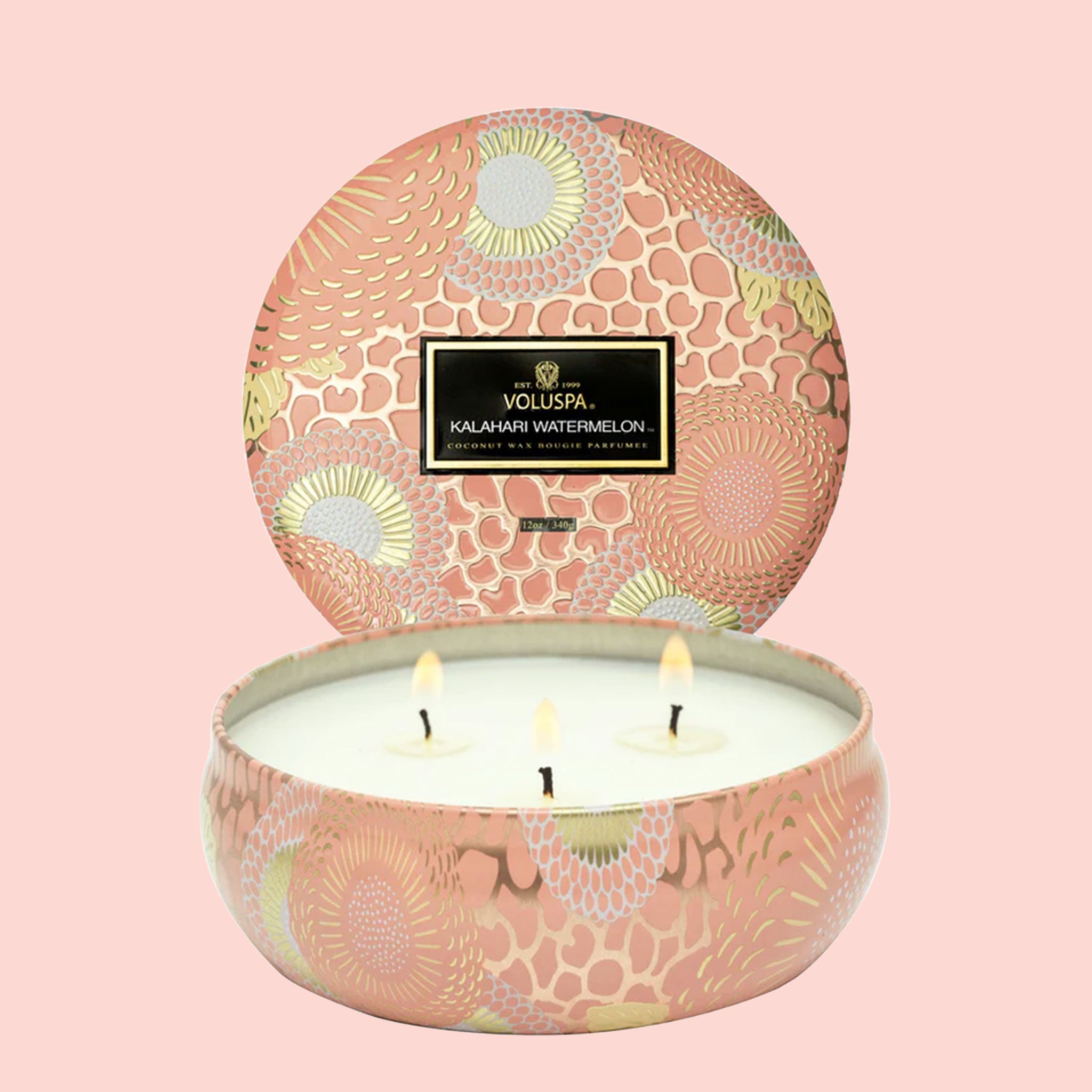 Kalahari Watermelon Candle | 3 Wick Tin