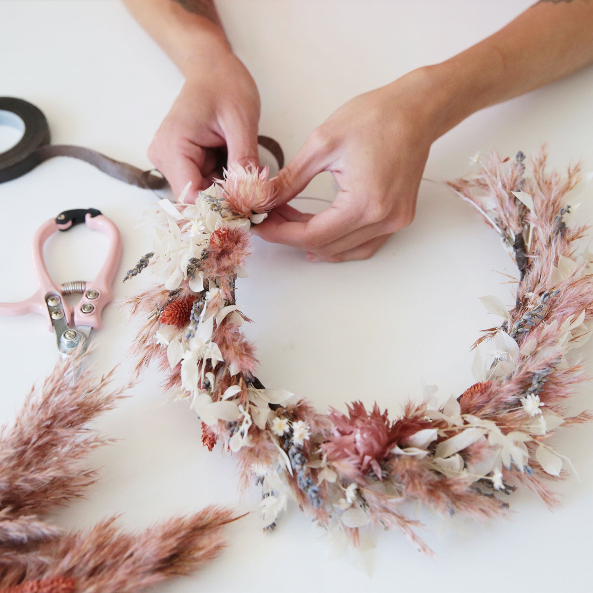 Luxe Dried Flower Crown Experience