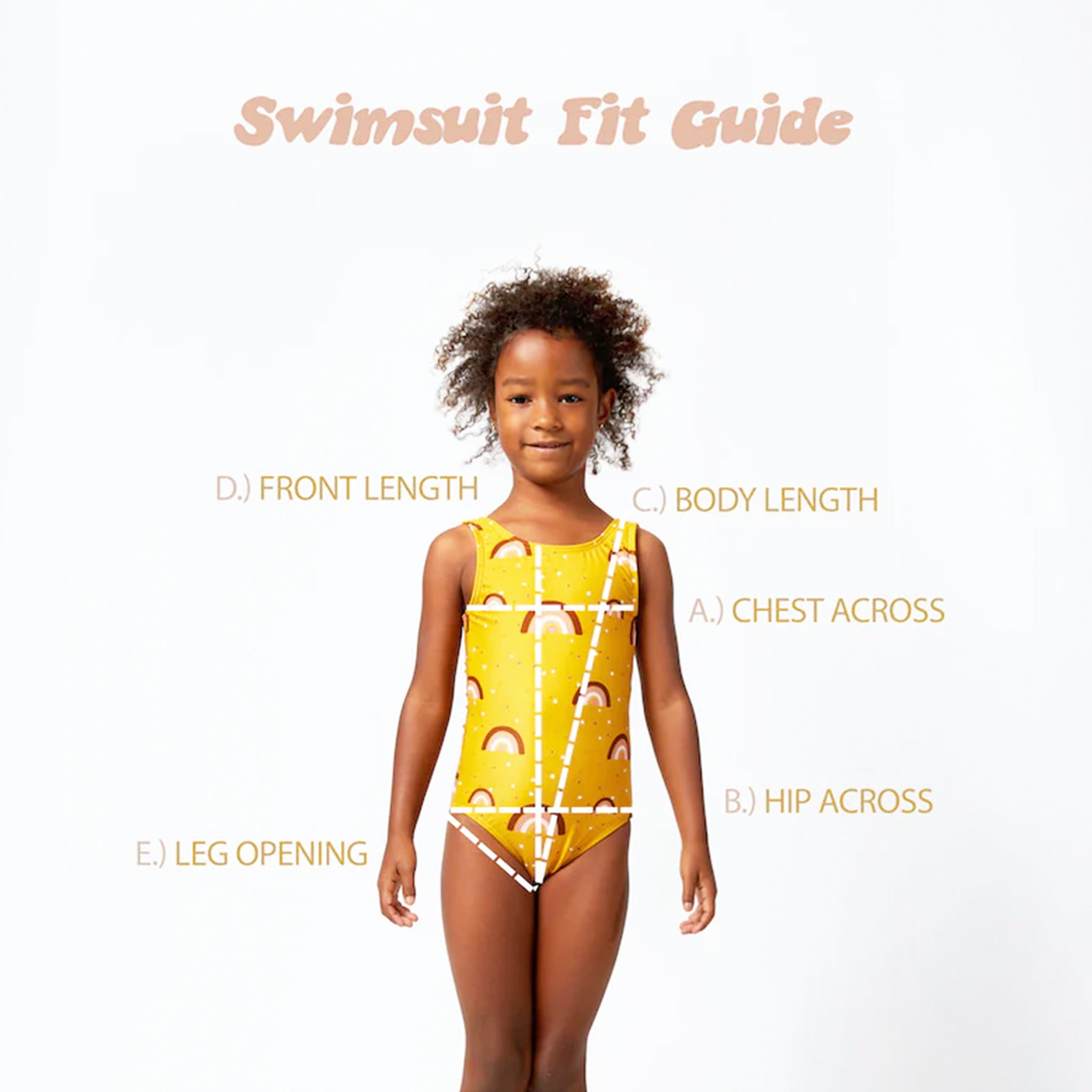 'Swimsuit Fit Guide'.