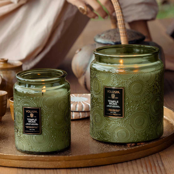 Voluspa - Temple Moss Large Jar Candle