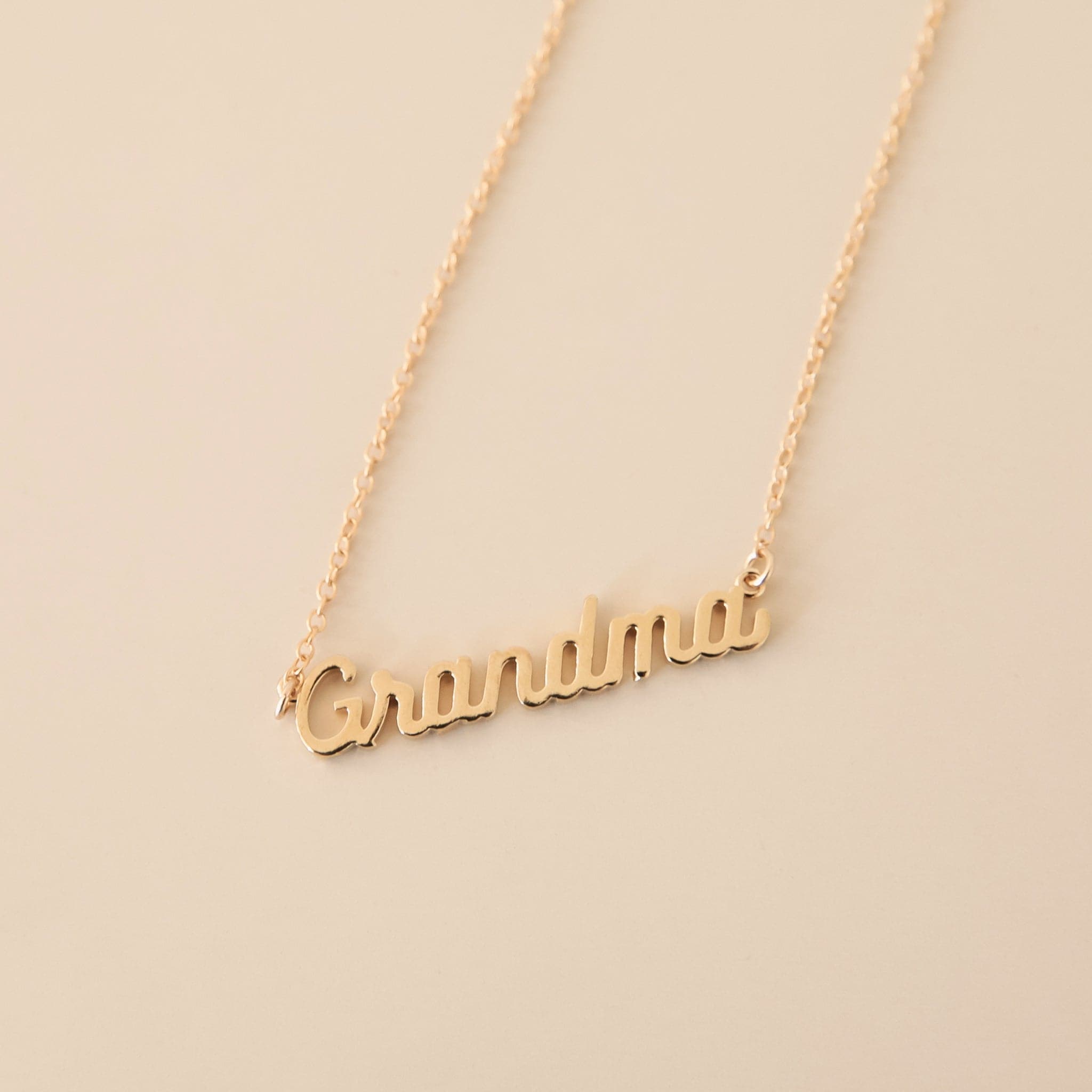 Grandma pendant gold sales