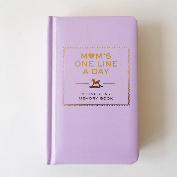 One Line a Day: A Five-Year Memory Book - Clothbound – MoMA Design Store