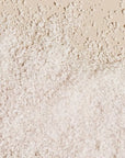 A photograph of the medium grind salt that's included inside of the ceramic pinch pot.